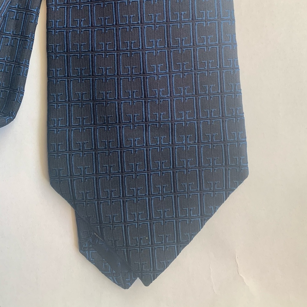 Gucci Logo Tie -Vintage